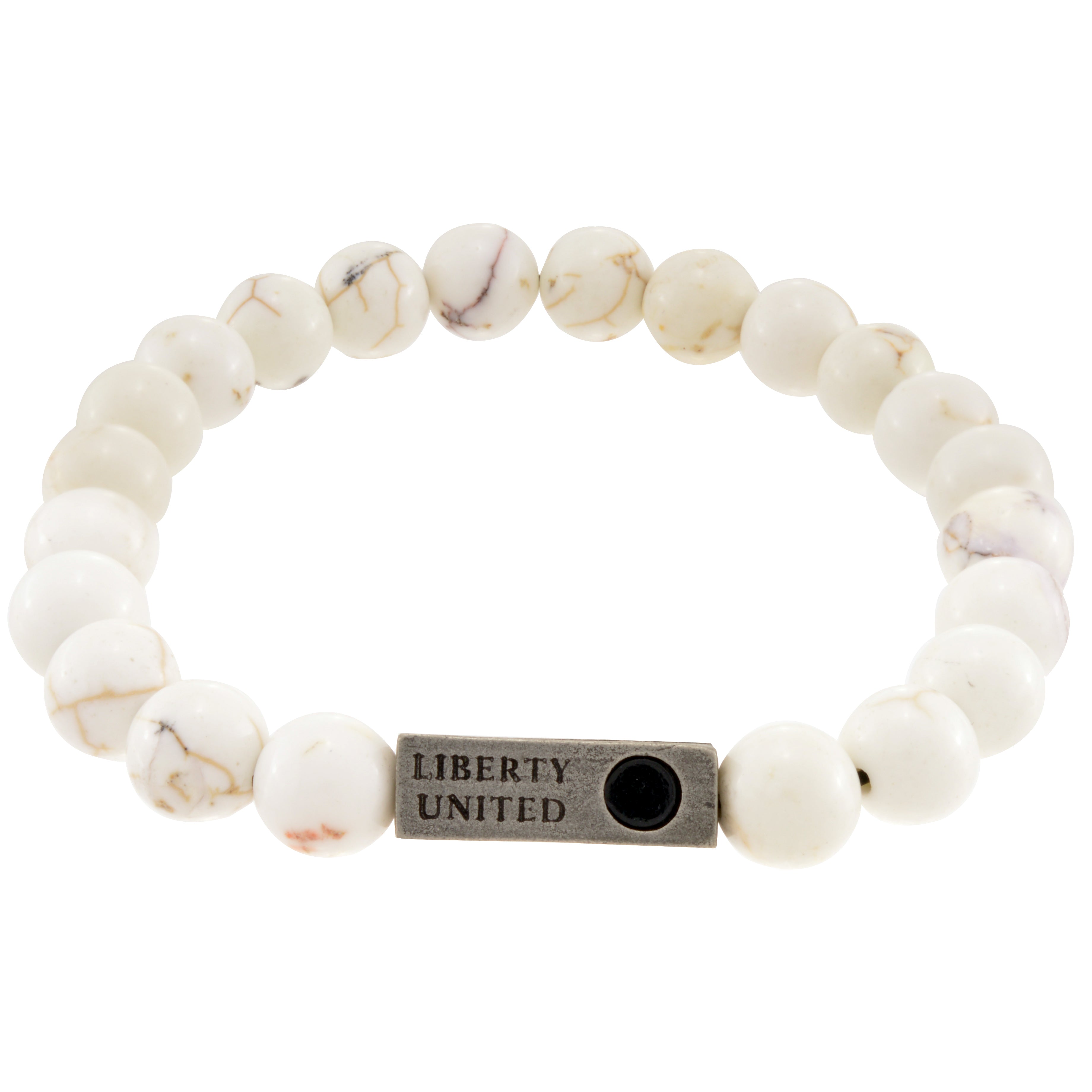 be the change.  magnesite bracelet