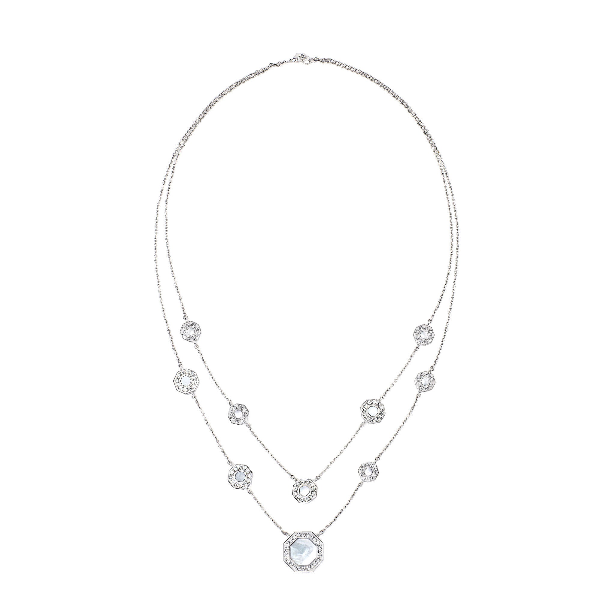 Winchester Orbital Necklace -- Crystal