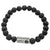 be the change. black lava bracelet