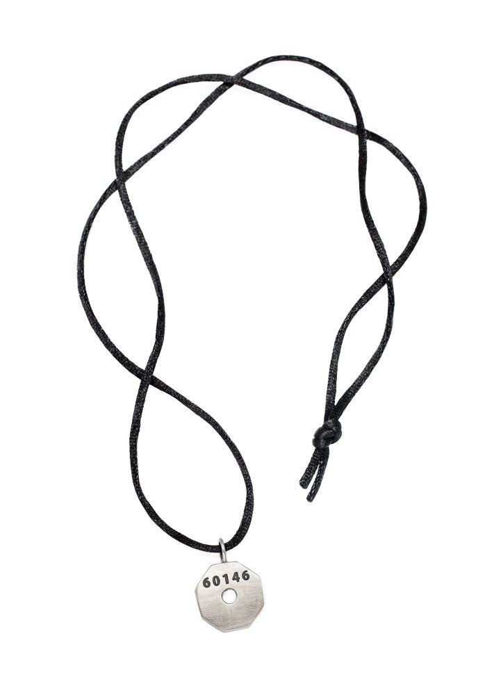 Adjustable Cotton Cord Necklace - Cast a Stone